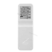 Control Remoto Universal Inalámbrico para Aire Acondicionado, Personalizable OEM/ODM, de Plástico, con Pantalla LED Digital, Función de Temporizador y Temperatura