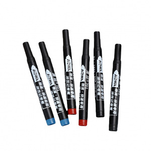 Marcador a base de aceite Aowa 101, negro, rojo, azul, punta gruesa recargable para uso en oficinas de logística - Product Image 5