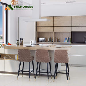 Grands placards de <span class=keywords><strong>cuisine</strong></span> biseautés îlot de <span class=keywords><strong>cuisine</strong></span> armoires de bar îlot de <span class=keywords><strong>cuisine</strong></span> armoires avec dessus en marbre - Product Image 5