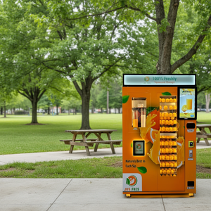 Máquina Expendedora Eléctrica de Zumo de Naranja Recién Exprimido, Personalizada para Estaciones de Metro o Autobús - Product Image 1