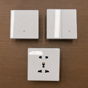 Tomacorriente de Pared INKAY AC de 86 mm x 86 mm, Receptáculo Eléctrico para Instalación en el Hogar - Product Image 1