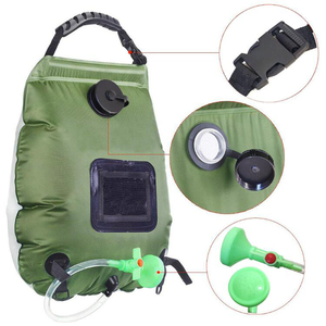 Sac d'eau de chauffage <span class=keywords><strong>solaire</strong></span> portable extérieur en PVC 20L/25L pour la plage, la piscine et le camping-pour le Nouvel An Graduation Thanksgiving Ramadan - Product Image 5