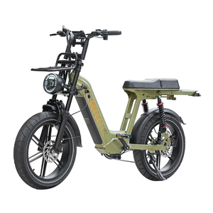 Bicicleta Eléctrica D50 250W 48V con Doble Freno de Disco, Suspensión, 7 Velocidades, Neumáticos Gruesos para Mujer, Bicicleta Eléctrica para Desplazamientos Urbanos, STOCK UE - Product Image 2