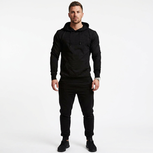 High Quality Wholesale Price Men's Winter Half Zip Sleeveless <b>Workout</b> <b>Hoodie</b> 100% Cotton Velour Fabric Oversized Fit - Product Image 1