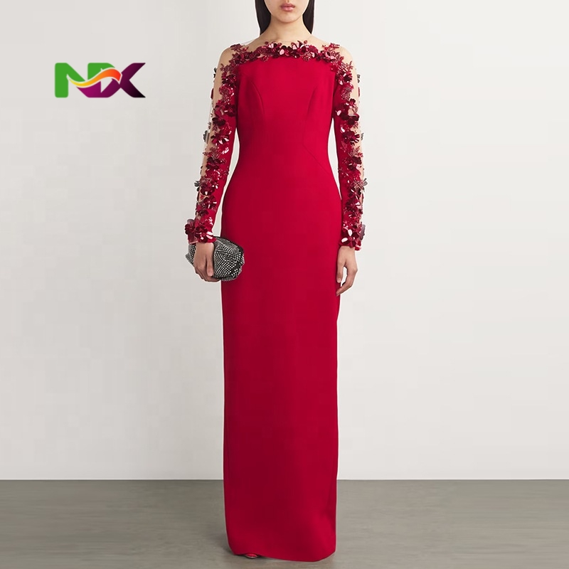 knee length dresses for ladies Buy Puffy Sleeve Long Net Gown for Girls – Mumkins main image 1