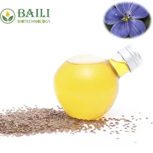 High quality 100% Refined Organic Pure natural Flaxseed Oil suppliers Vegetable oil