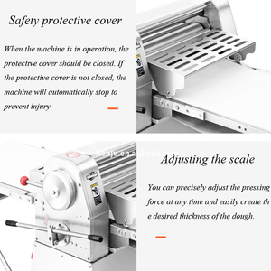 Automático Vertical Panaderia Estirar <span class=keywords><strong>Pizza</strong></span> Pan <span class=keywords><strong>Harina</strong></span> <span class=keywords><strong>Trigo</strong></span> Somerset Laminadoras Masa Delgadas Hojaldre Multifuncional - Product Image 5