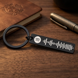<span class=keywords><strong>Llavero</strong></span> de Fantasía con Diseño de <span class=keywords><strong>Spotify</strong></span>, de Acero Inoxidable con Baño Colorido, para Amantes de la Música, Regalo para el Tiempo Libre, Cumpleaños o Festividades - Product Image 4