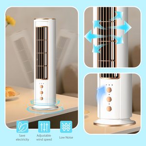 2025新製品開発バッテリー駆動の高速回転タワーファン無刃デスクファンカー用タイマー付き - Product Image 5