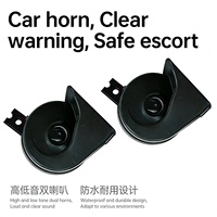 Klaxon d'origine Hyundai Elantra K3 96610-4V000, avertisseur sonore basse fréquence, woofer ABS étanche et durable 12V, compatible avec les modèles 2012-2017