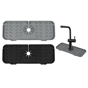 Robinet en silicone écologique personnalisé, protection contre les éclaboussures pour évier, tapis absorbant pour robinet de cuisine chaude, accessoires de cuisine personnalisables