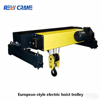 Palans électriques à câble de haute qualité 25T~500T de style européen pour pont roulant à double poutre de style européen