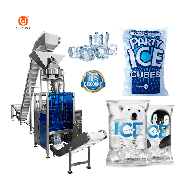 Automatic Ice Cube Packaging Machine Bag Packing Machine Ice Cube Ice Packing Machine