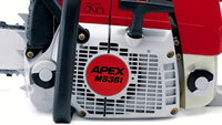 Tronçonneuse professionnelle MS361 59cc 3.4KW avec guide-chaîne de 25 ou 36 pouces, scie à essence pour la coupe du bois