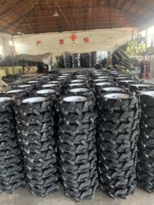 5,00-12 Ruedas de goma <span class=keywords><strong>para</strong></span> tractor pequeño, neumático de montaje con tubo equipado con llanta de acero, uso de disco de rueda <span class=keywords><strong>para</strong></span> tractores que caminan - Product Image 5