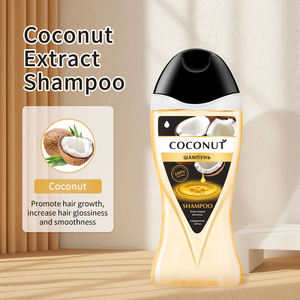 Usine en gros personnalisé 250ml avocat/noix/noix de coco shampooing hydratant lisse shampooing de réparation de croissance des cheveux - Product Image 3