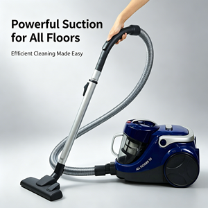 850W-2000W Powerful Motor Cyclonic Canister Vacuum <b>Cleaner</b> Multi Floor Cleaning Bagless Filter 1.3L High Quality Canister Vaccum - Product Image 1