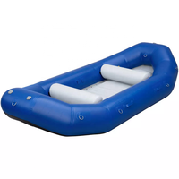 BALSA DE PESCA flotante, bote salvavidas inflable de rescate, suelo de puntada de caída, 2023