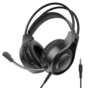 Oem có dây chơi game headphone với Mic PC/máy tính xách tay/PS4/ps5/Xbox thể thao hàng không DJ sử dụng điện thoại di động có tính năng JL Chipset - Product Image 1