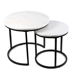 Tavolo da <span class=keywords><strong>Bar</strong></span> in Marmo Bianco Naturale Stile Minimalista Lucidato per Arredamento di <span class=keywords><strong>Bar</strong></span> Domestici e Banconi di Caffetterie di Alta Gamma - Product Image 2