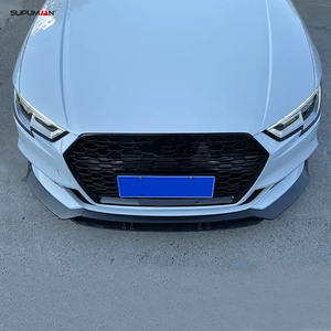 Parachoques delantero estilo <span class=keywords><strong>ABT</strong></span> serie S para <span class=keywords><strong>Audi</strong></span> <span class=keywords><strong>A3</strong></span> kit de carrocería de labio delantero <span class=keywords><strong>RS3</strong></span> accesorios de estilo 2017-2020Material de color plástico origen - Product Image 4