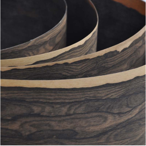 Planches de pont de bateau en bois naturel d'ébène mexicain avec dos en polaire, nouvelle conception spéciale Zricote de Groenlande, taille 250x15 cm, pour guitare - Product Image 3