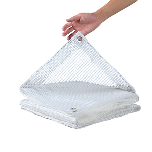 Bâche en maille PE blanche <span class=keywords><strong>transparente</strong></span> pour champs de légumes, protection solaire et anti-parasites - Product Image 6