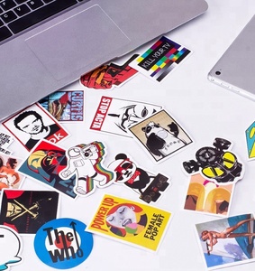 Self-Adhesive Die Cut Vinyl Stickers Cartoon Style Decoration Logo for Promotions