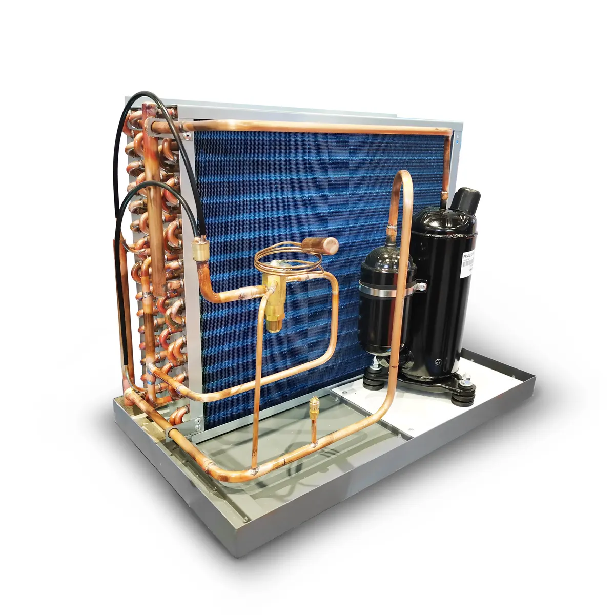 คอนเดนเซอร์ระเหย,อุปกรณ์ทำความเย็นท่อทองแดงอะลูมิเนียมสำหรับตู้เย็น