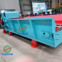 Professionele 380V 200W motor aangedreven houtversnipperaar voor zaagsel, biomassa, hout, takken, schors, stro en fijn poeder.