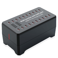 Station de charge rapide USB-C Kabbol Desktop 400W à 20 ports avec PD 20W pour téléphone portable/ordinateur portable/tablette/écouteurs/montre