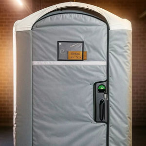 Couverture de protection pour toilettes isolées en PVC pour chantier industriel, résistante au froid, isolation thermique, légère et pliable - Product Image 5