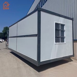 Maison Conteneur Pliable de 20 pieds Personnalisée pour Dortoir, Bureau, Abri de Ferme, Logement Commercial, Campement Mobile pour Réfugiés, <span class=keywords><strong>Restaurant</strong></span> - Product Image 5
