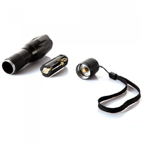 Lampe torche rechargeable portable en alliage d'aluminium XML T6 super lumineuse haute puissance, étanche IP65, zoomable, 800 lumens