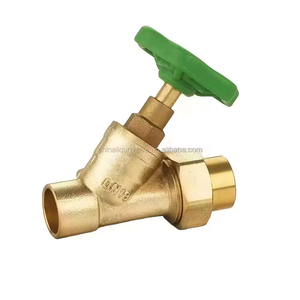 Lequn đúc Brass nghiêng <span class=keywords><strong>Globe</strong></span> valve với xử lý áp lực nước 12mm - 28mm - Product Image 3