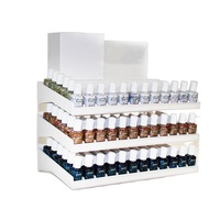 Adapté aux besoins du client De Magasin De Maquillage de Comptoir Acrylique Vernis À Ongles Présentoir Cosmétique