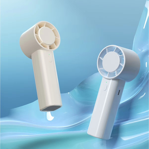 Factory Portable Air <b>Cooler</b> Fan <b>Mini</b> <b>Cooler</b> Fan Compact Design with Handle USB Rechargeable, Ideal for Travel/Camping/Office - Product Image 1