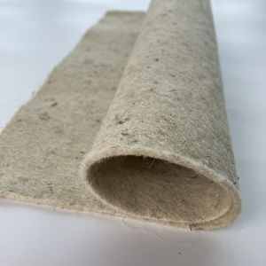 Feuille de tissu de feutre non tissé de laine composite de fibre de jute naturelle organique dégradable OEM ODM pour la doublure et le tissu de base - Product Image 6