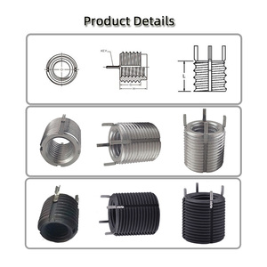 Thép không gỉ ốc vít Key khóa chủ đề chèn Nut bushing chủ đề Rewinder Máy M4 Threaded chèn cho gỗ Lathe công cụ - Product Image 2