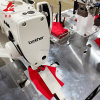 Machine automatique à double tête pour la pose d'œillets et la couture de casquettes de baseball – Équipement de fabrication de chapeaux