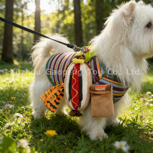 Peluche Ecológico Pequeño con Bolsa para Excrementos, Peluche Personalizado con Soporte para Bolsa de Desechos, Llavero de Peluche con Forma de Pan de Hot Dog - Product Image 6