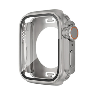 360 a copertura totale custodie per orologi in vetro temperato protettore <span class=keywords><strong>Apple</strong></span> <span class=keywords><strong>Watch</strong></span> 40/41/44/45/42/46 Ultra <span class=keywords><strong>49mm</strong></span> Cover Iwatch 4 5 6 7 8 9 10 - Product Image 1