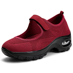 Baskets compensées à talons hauts pour femmes baskets à la mode à lacets - Product Image 6