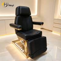 Table de massage électrique multifonctionnelle réglable pour salon de beauté, lit de soin esthétique