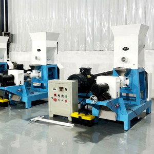 1000-200KG Poultry <b>Chicken</b> Layer Broiler <b>Pellet</b> Extruder High Output Low Maintenance Carbon Steel Durable Extruder - Product Image 1