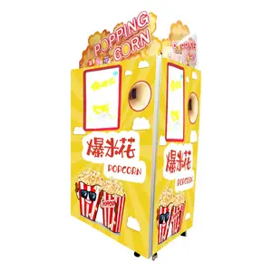 Large Capacity Automatic Industrial Commercial Ball Shape Popcorn Vending Machine