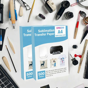 Papel de Transferencia por Sublimación, Tamaño A4 (8.27x11.69 pulgadas), 100 g/m², Blanco, 100 Hojas, Impresión Instantánea, Impresión Digital para Ropa - Product Image 3