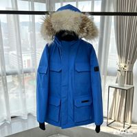 Manteaux en duvet pour hommes, manteau chaud coupe-vent à capuche, veste d'hiver à fermeture éclair intégrale, multi-poches, veste d'extérieur, parka pour hommes, veste en duvet d'oie