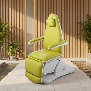 Silla Eléctrica Multifuncional para Tratamiento Médico con Respaldo, Reposapiés y Reposabrazos Ajustables, de Alta Resistencia - Product Image 6