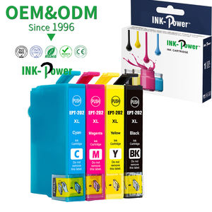 <span class=keywords><strong>Cartouche</strong></span> d'<span class=keywords><strong>encre</strong></span> jet d'<span class=keywords><strong>encre</strong></span> couleur compatible premium INK-POWER EPT 202XL T202XL 202 T202 XL pour imprimante <span class=keywords><strong>Epson</strong></span> Photo <span class=keywords><strong>XP</strong></span>-<span class=keywords><strong>5100</strong></span> - Product Image 1
